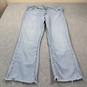 Levi's Jeans Women‎ 18 Medium Blue 515 Bootcut Denim Nouveau Mid Rise Stretch